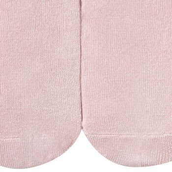 Baby Girls Pink Ruffle Tights
