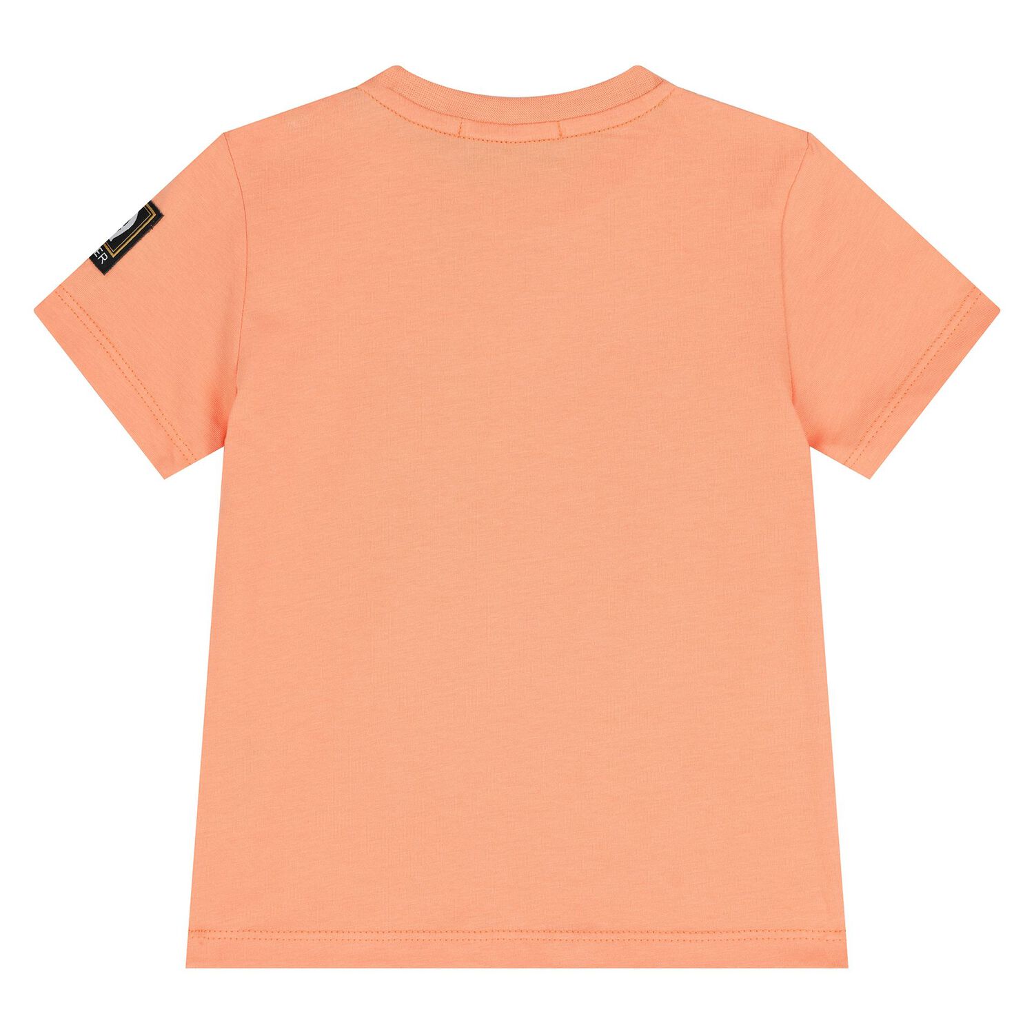 Younger Boys Orange Logo T-Shirt, 3, hi-res