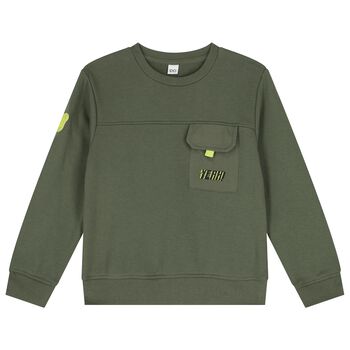 Boys Green Sweatshirt