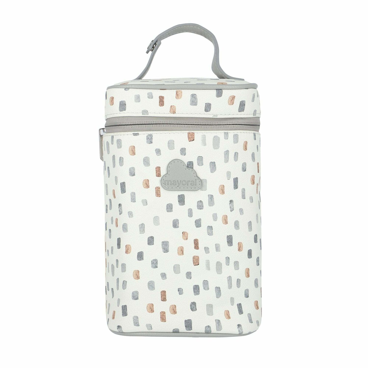 Grey Thermal Baby Bottle Bag, 1, hi-res image number null