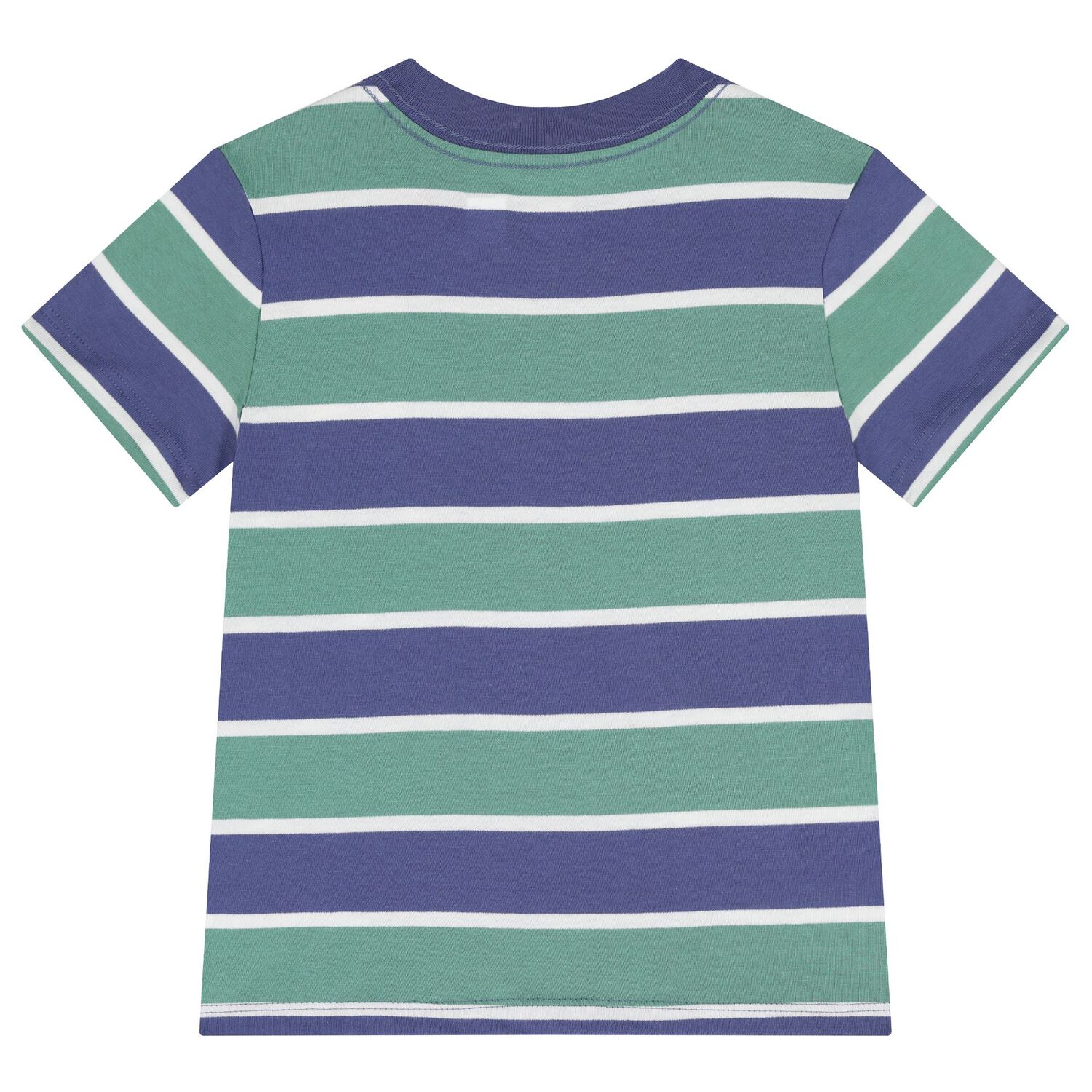 طقم شورت أطفال بشعار الدب باللون الأزرق والأخضر للأولاد, 1, hi-res