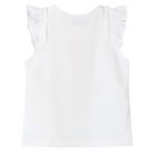 تيشيرت بنات باللون الأبيض, 1, hi-res