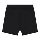 Baby Boys Black & Beige Check Shorts, 1, hi-res