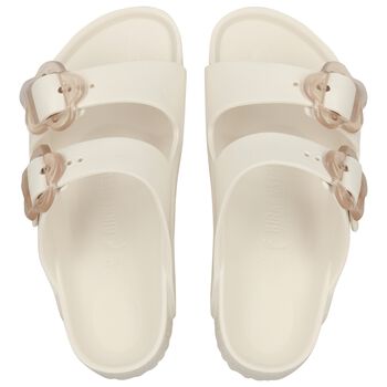 Girls Ivory Arizona Sandals