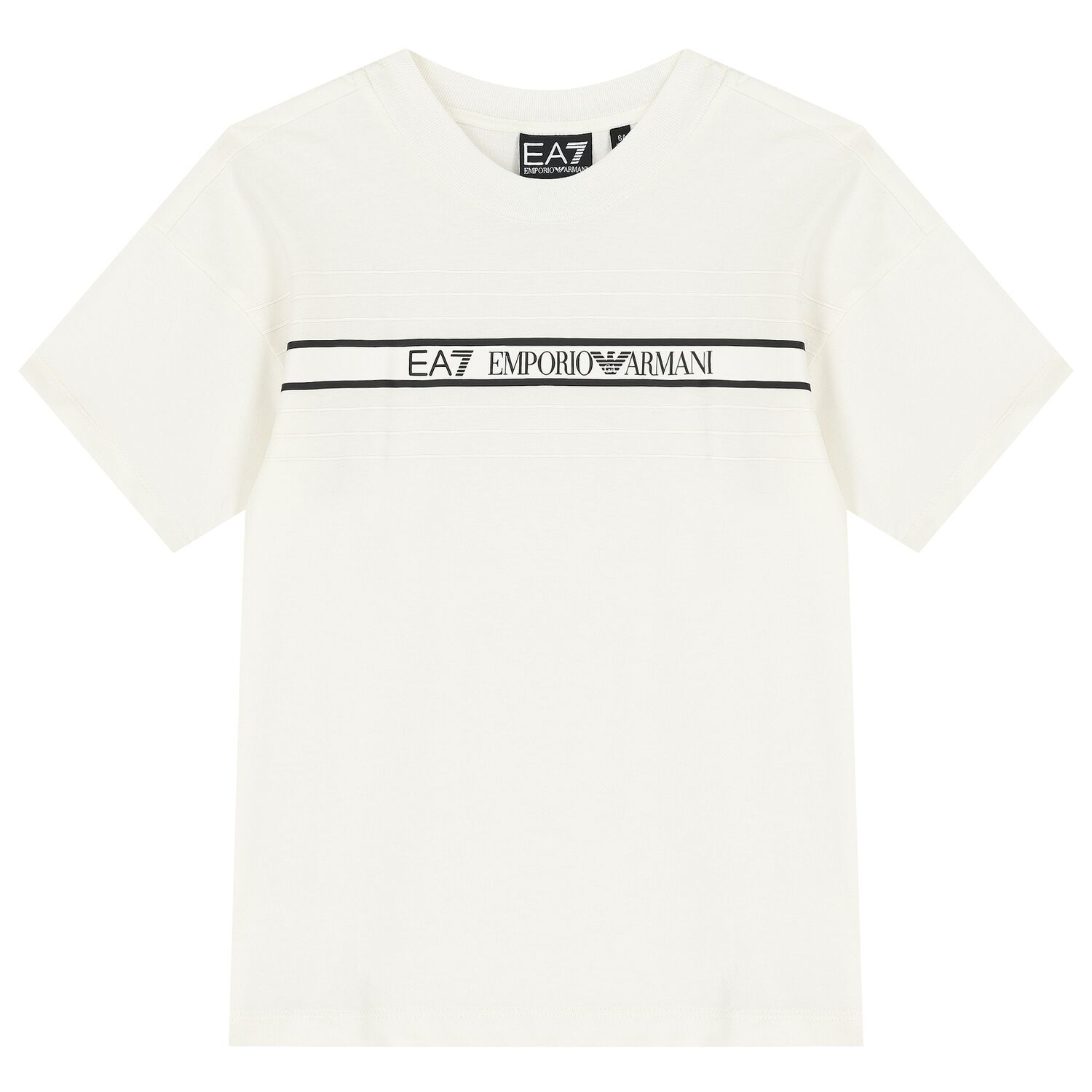 Boys Ivory Logo T-Shirt, 1, hi-res