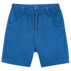 Boys Blue Shorts, 1, hi-res