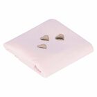 Baby Girls Pink Heart Blanket, 1, hi-res