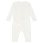 طقم بنات هدابا أفرول باللون العاجي ( قطعتان), 1, hi-res