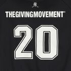 بلوزة بغطاء للرأس  وسحاب بالشعار باللون الأسود, 1, hi-res