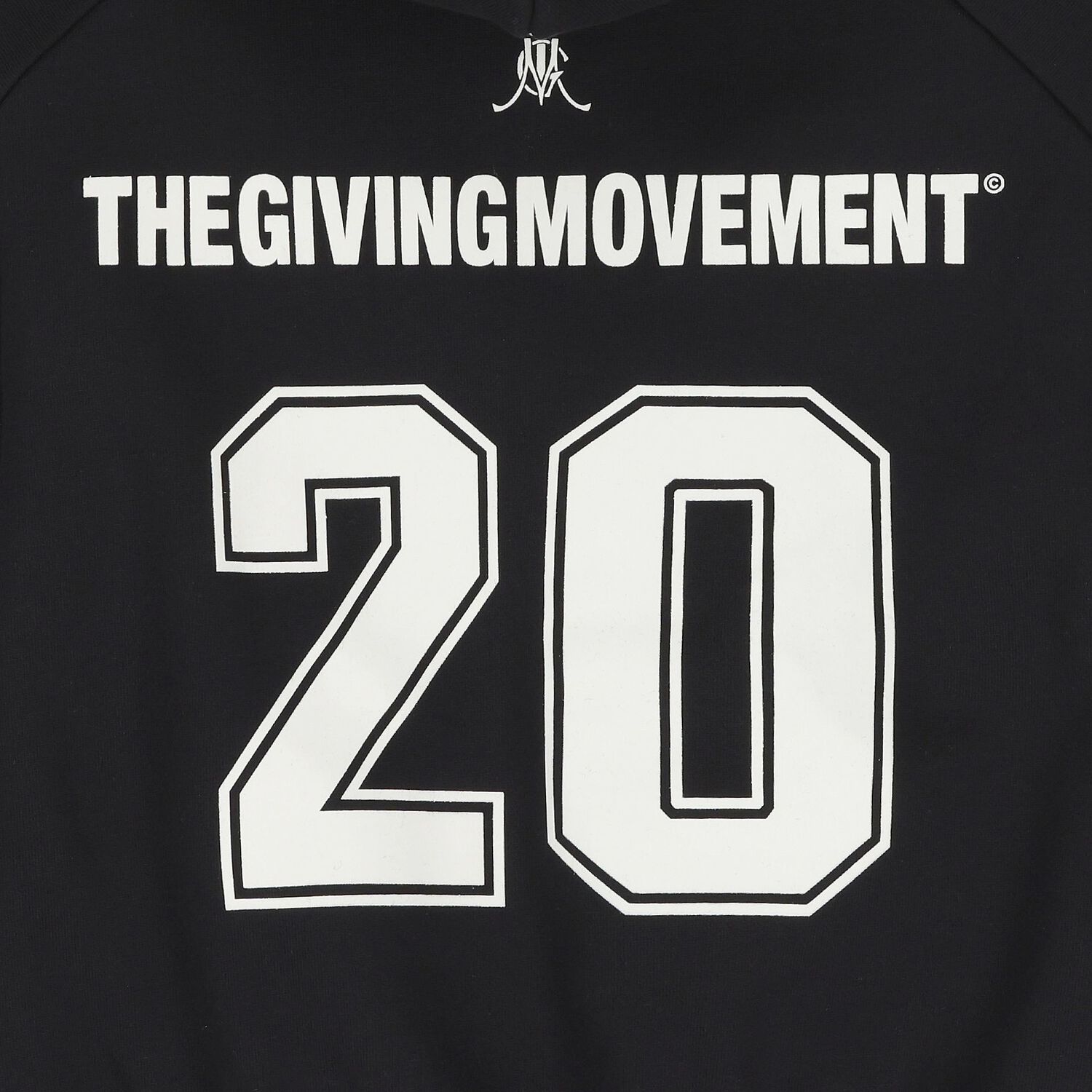 بلوزة بغطاء للرأس  وسحاب بالشعار باللون الأسود, 1, hi-res