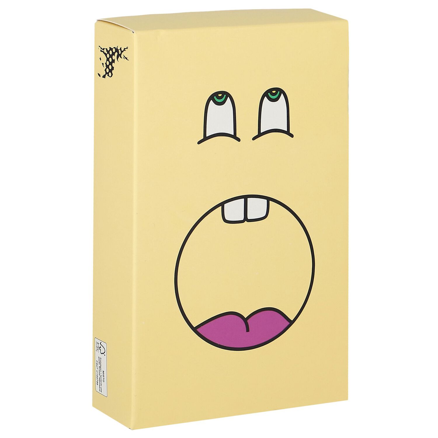 أفرول بطبعة باللون الأبيض ( قطعتين), 1, hi-res