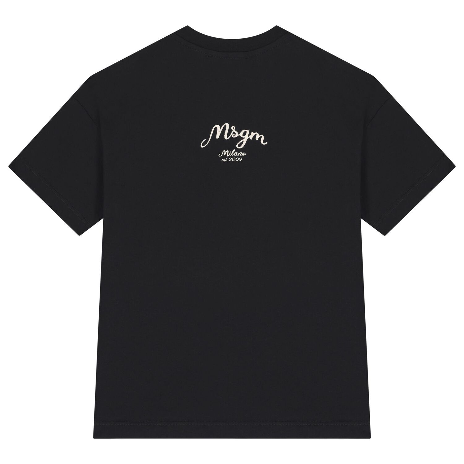 Boys Black Logo T-Shirt, 2, hi-res