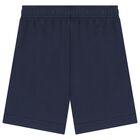 شورت اولاد بالشعار باللون الكحلى, 2, hi-res