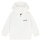Younger White Teddy Bear Logo Tracksuit, 1, hi-res