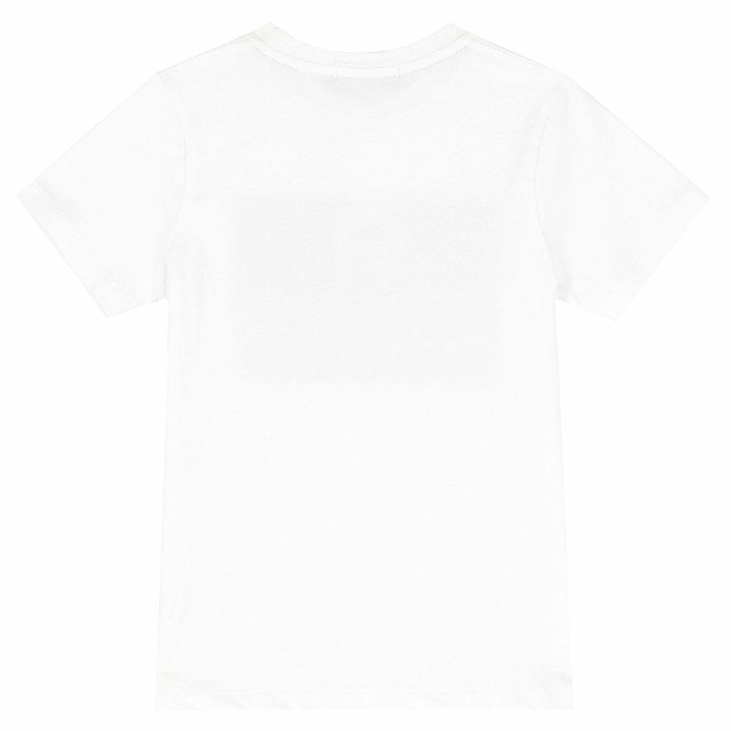 Boys White Logo T-Shirt, 1, hi-res image number null