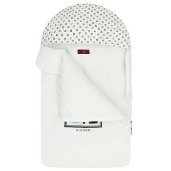 Baby Boys White Logo Nest 