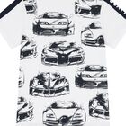 تيشيرت أولاد بالشعار باللون الكحلى و الأبيض, 1, hi-res