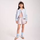 حذاء باللون الوردى ذهبى للبنات, 1, hi-res