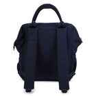 Navy Blue Elephant Logo Baby Changing Bag, 1, hi-res