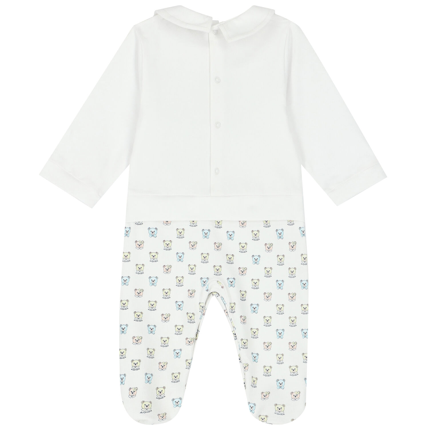 أفرول بشعار تيدي باللون الأبيض, 1, hi-res