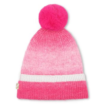 Younger Girls Pink Knitted Hat