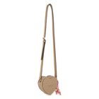 Girls Beige Heart Logo Handbag, 1, hi-res