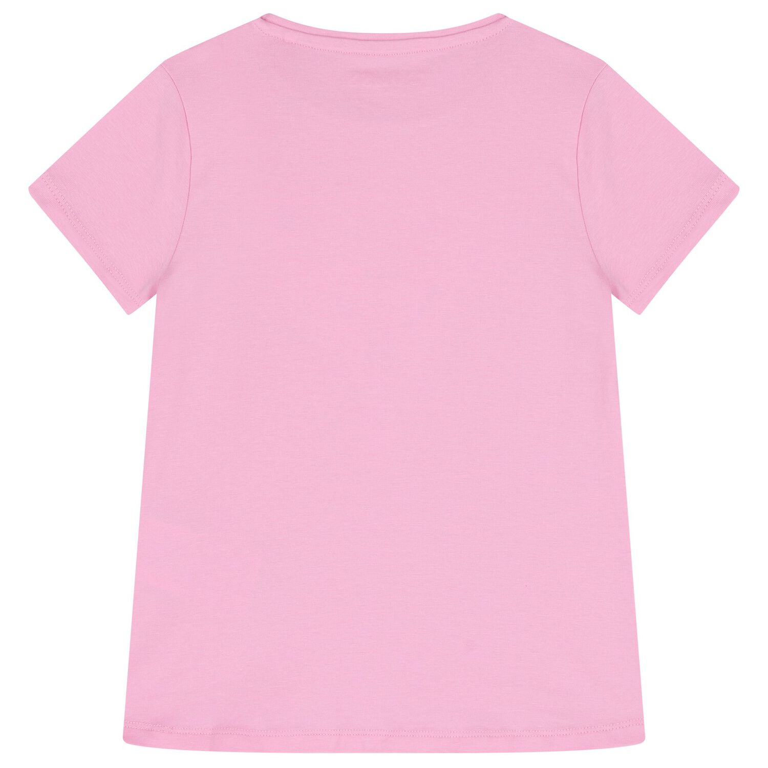Girls Pink Logo T-Shirt, 3, hi-res
