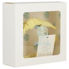 Girls Yellow Crepe Headband, 3, hi-res