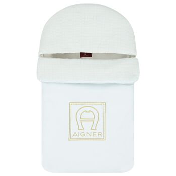 Baby Boys Blue Logo Baby Nest