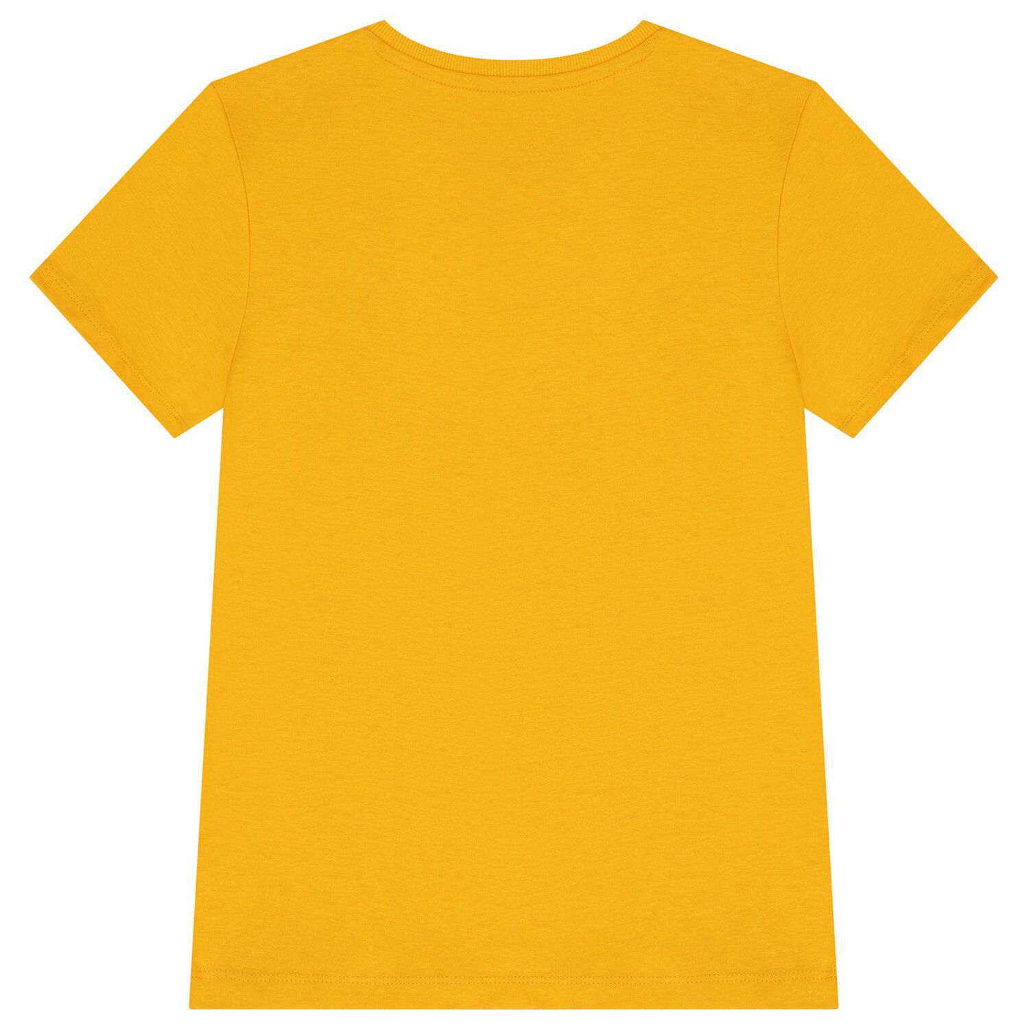 Boys Yellow Logo T-Shirt, 1, hi-res