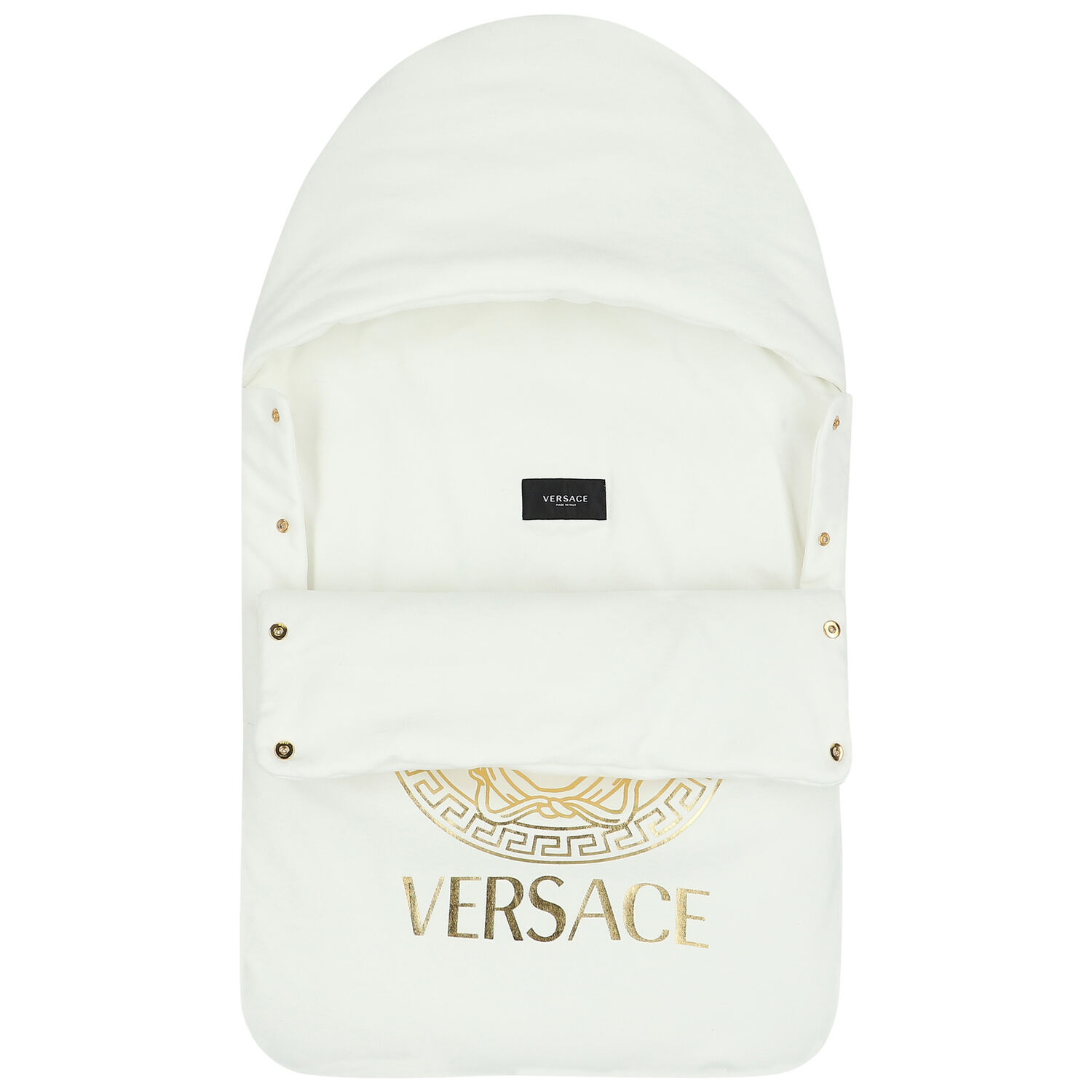 مدس بالشعار باللون العاجي والذهبي , 1, hi-res