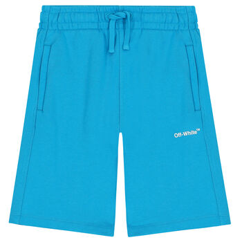 Blue Logo Shorts