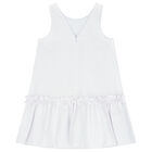 فستان بطبعة باللون الأبيض, 1, hi-res