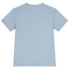 Boys Blue Logo T-Shirt, 1, hi-res