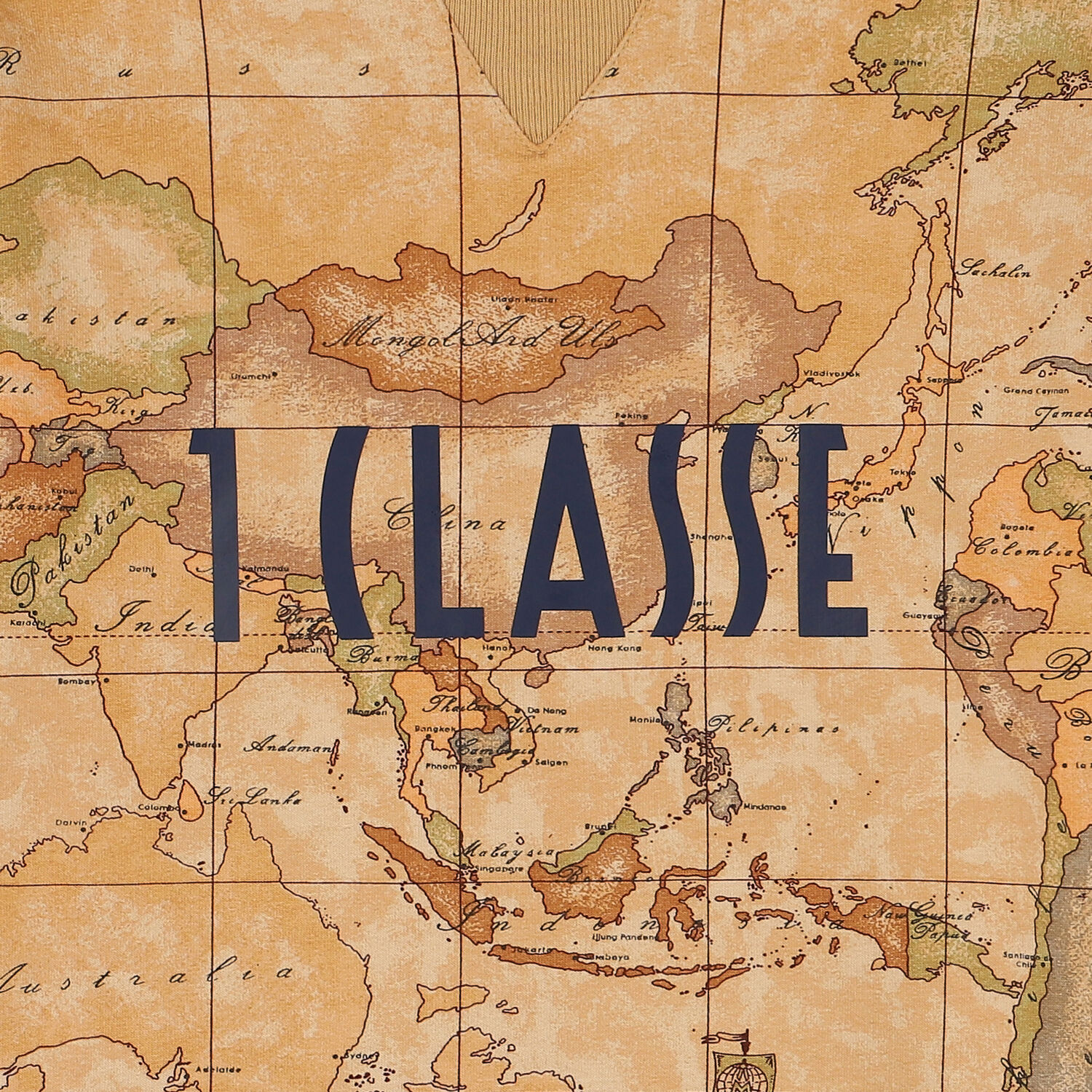 سويت شيرت أولاد بطبعة خريطة باللون البيج, 1, hi-res