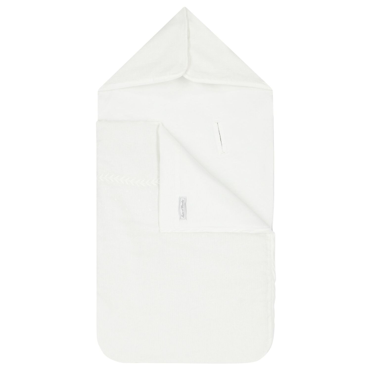 مدس بالشعار باللون الأبيض , 1, hi-res image number null