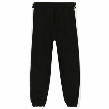 Girls yellow Logo Joggers