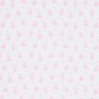 Baby Girls White & Pink Teddy Bear Time Blanket, 1, hi-res