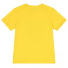 Boys Yellow Logo T-Shirt, 1, hi-res
