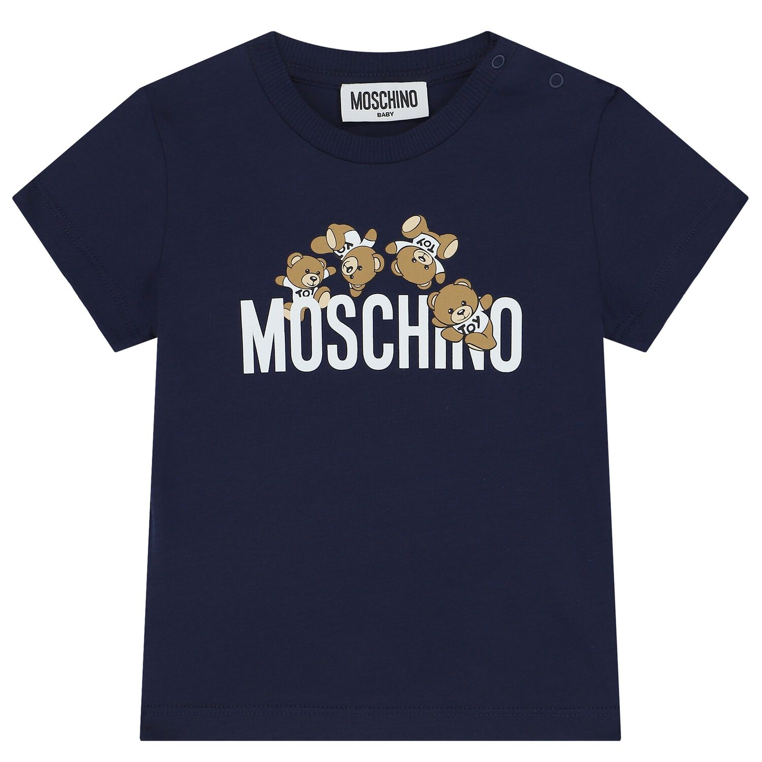 Navy Blue Teddy Bear  Logo T-Shirt, 2, hi-res