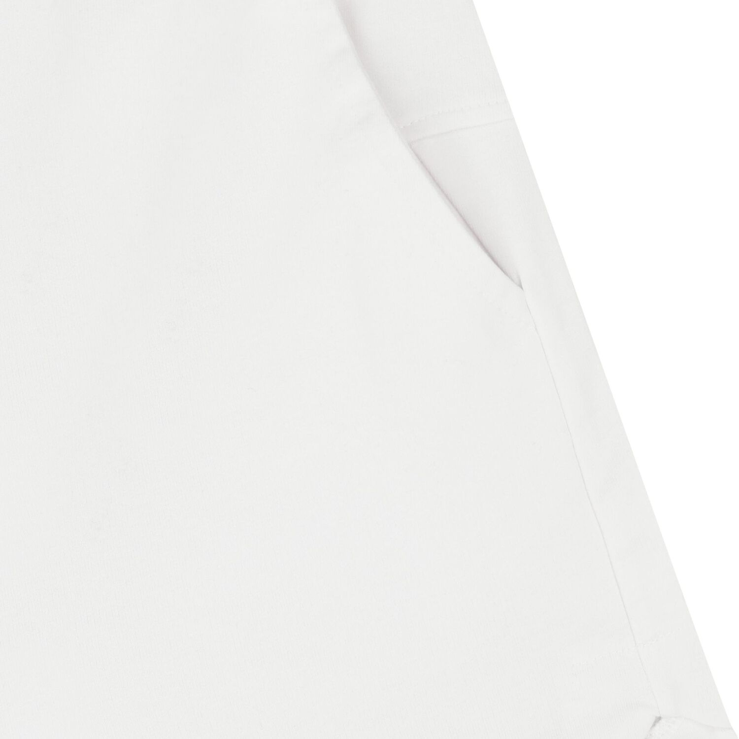 Girls White Shorts, 3, hi-res