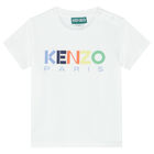 تيشيرت بالشعار باللون الابيض للاولاد, 1, hi-res