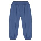 بدله رياضيه للاولاد باللون العاجى والازرق ( 2 قطعه ), 2, hi-res