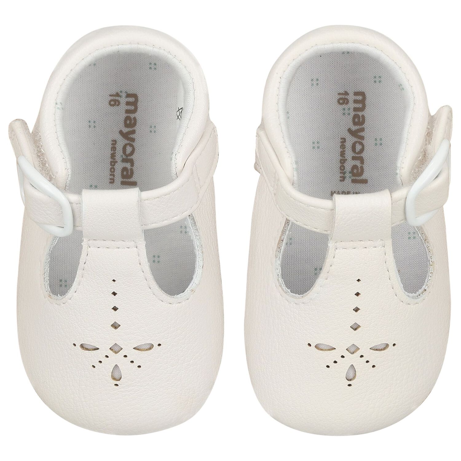 Baby Boys White Pre Walker Shoes, 2, hi-res image number null