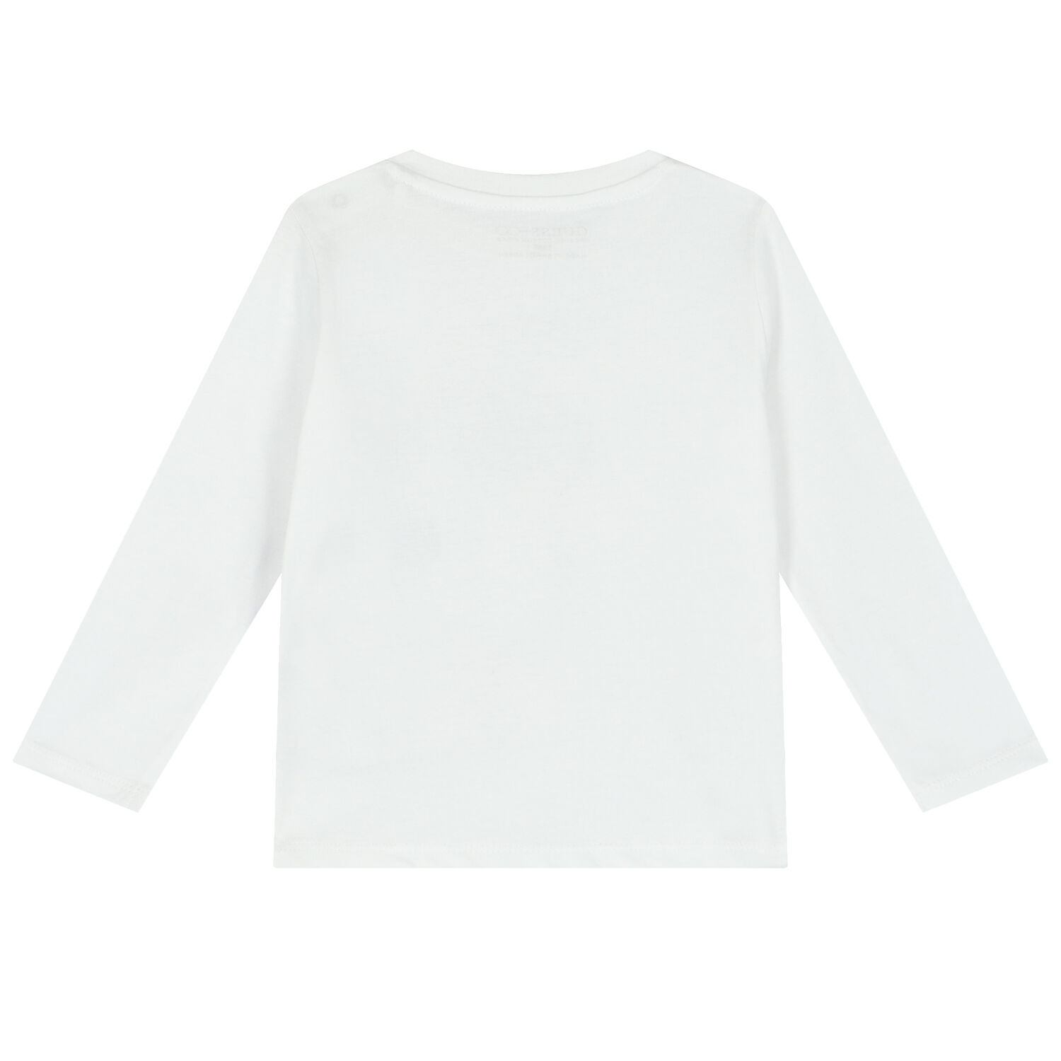 توب أولاد بأكمام بطبعة تيدي باللون الأبيض, 1, hi-res