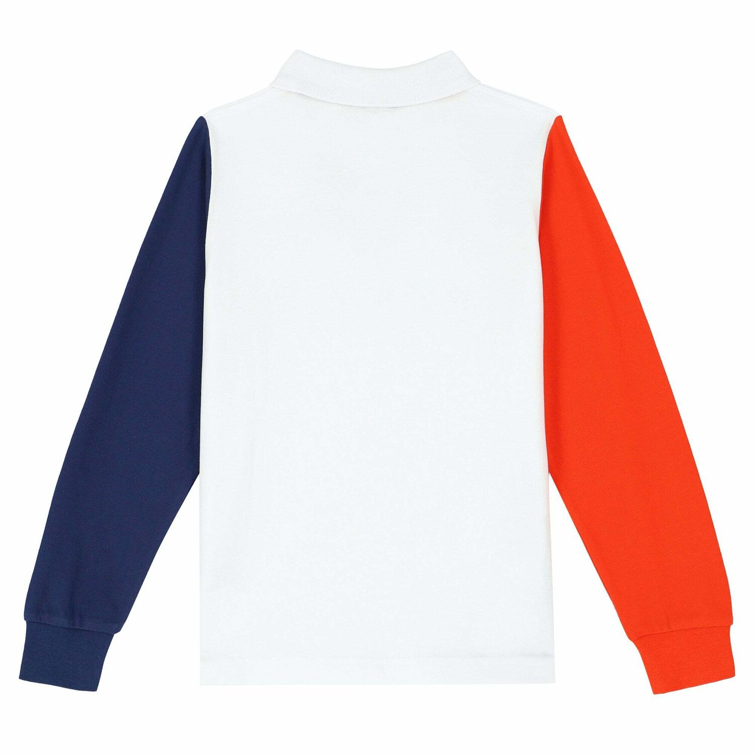 Boys White Aston Martin Long Sleeve Polo Shirt, 1, hi-res