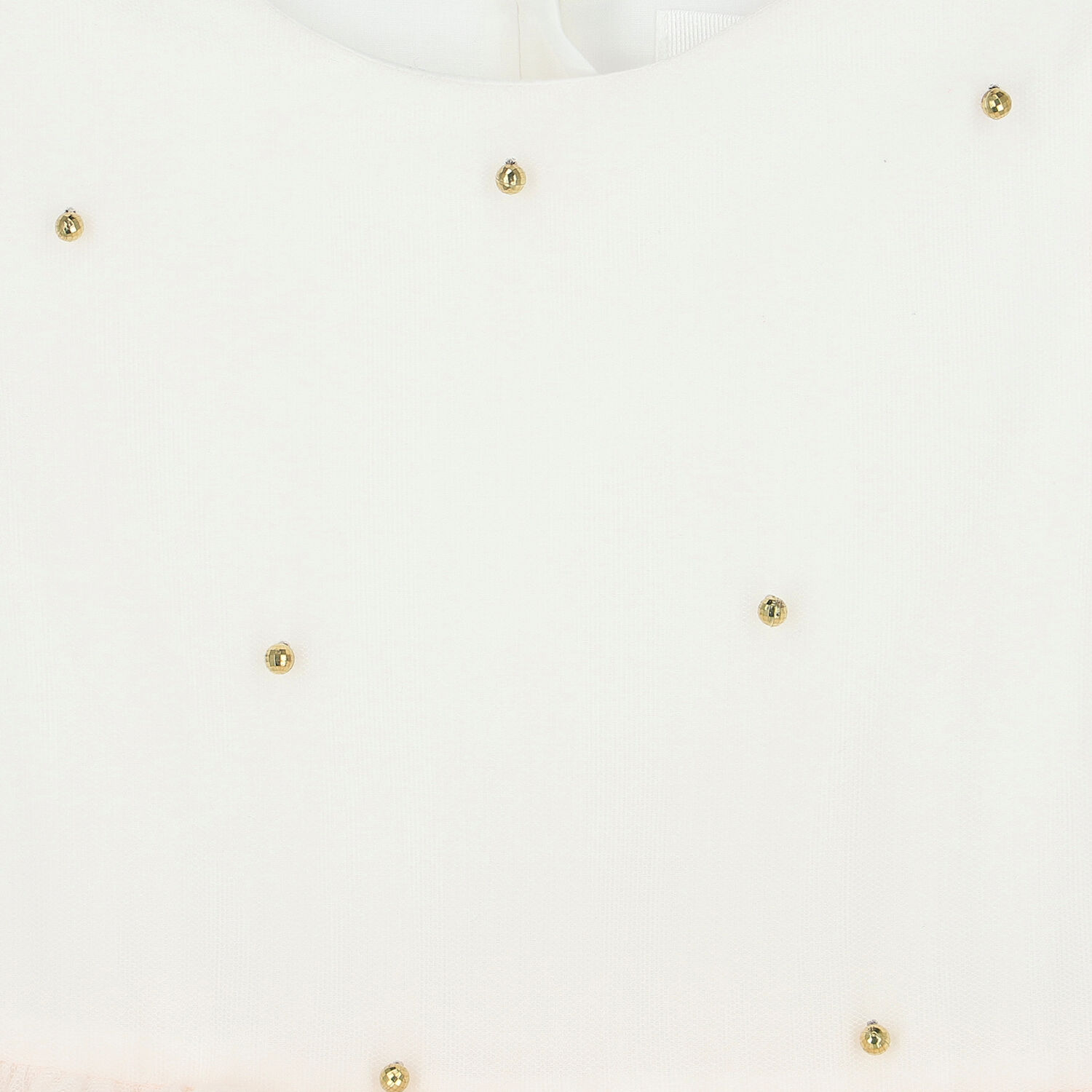 فستان تول باللون العاجى والذهبى, 1, hi-res image number null