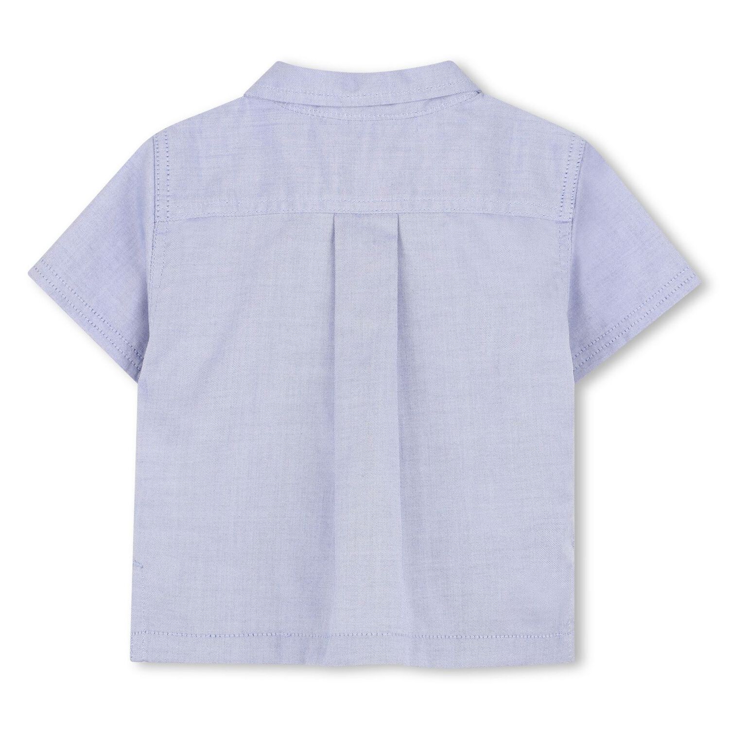 Baby Boys Blue Logo Shorts Set, 1, hi-res