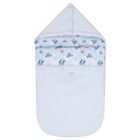 Blue Logo Reversible Baby Nest, 2, hi-res
