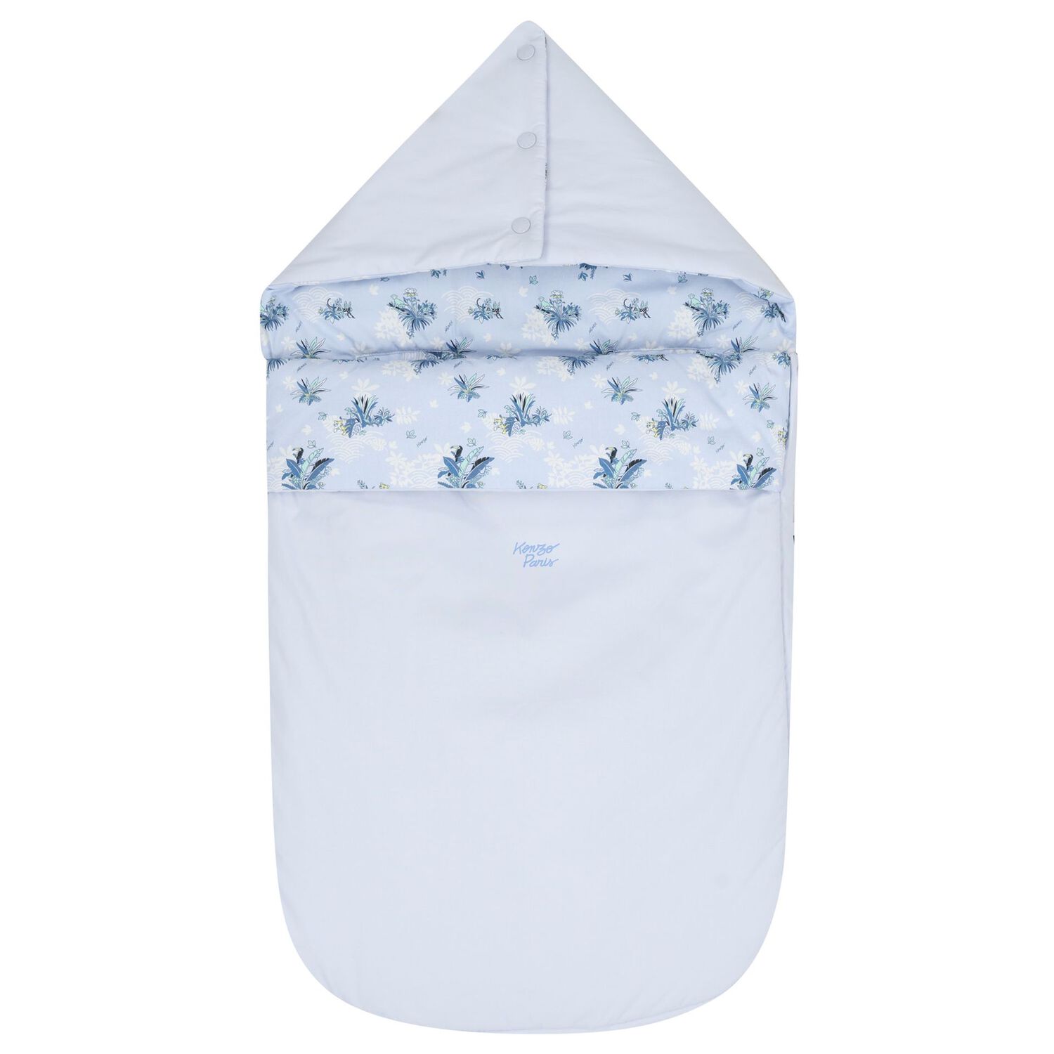 Blue Logo Reversible Baby Nest, 2, hi-res